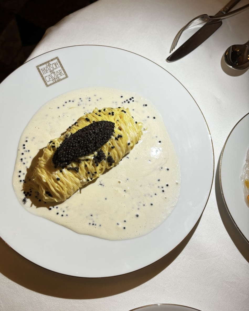 Tagliolini with Caviar